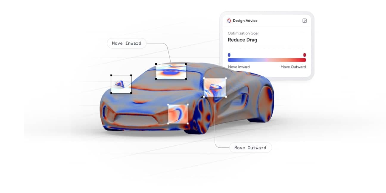 AI Design Map visualization