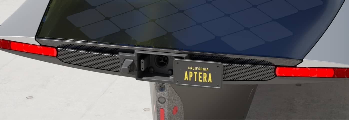Aptera final tail design