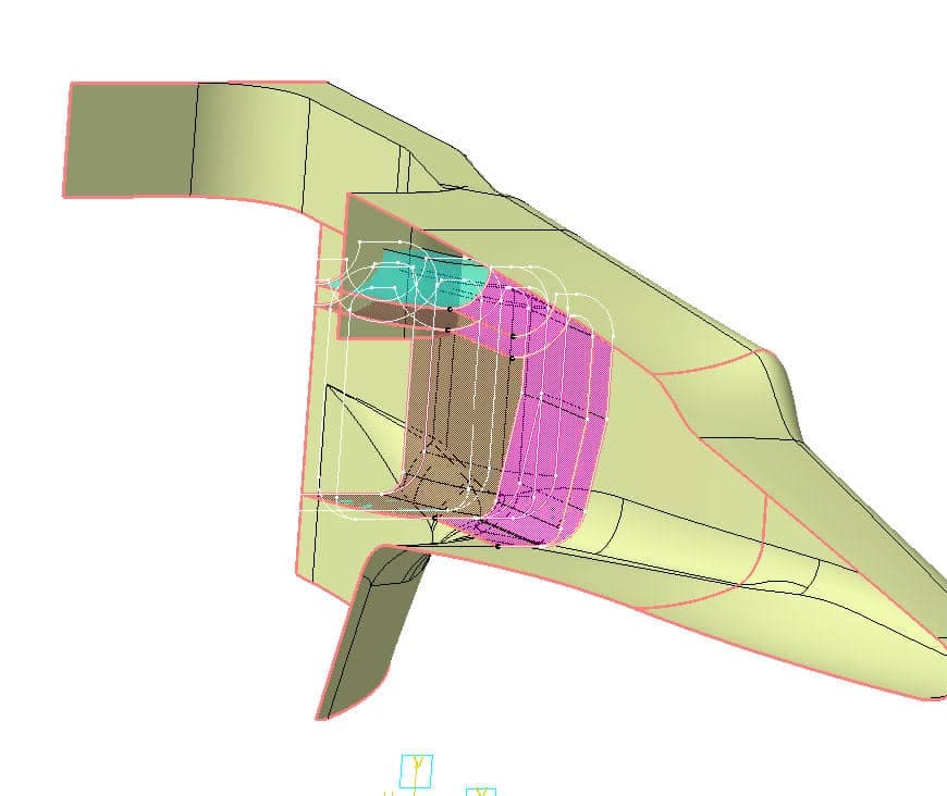 Formula One Chassis Model