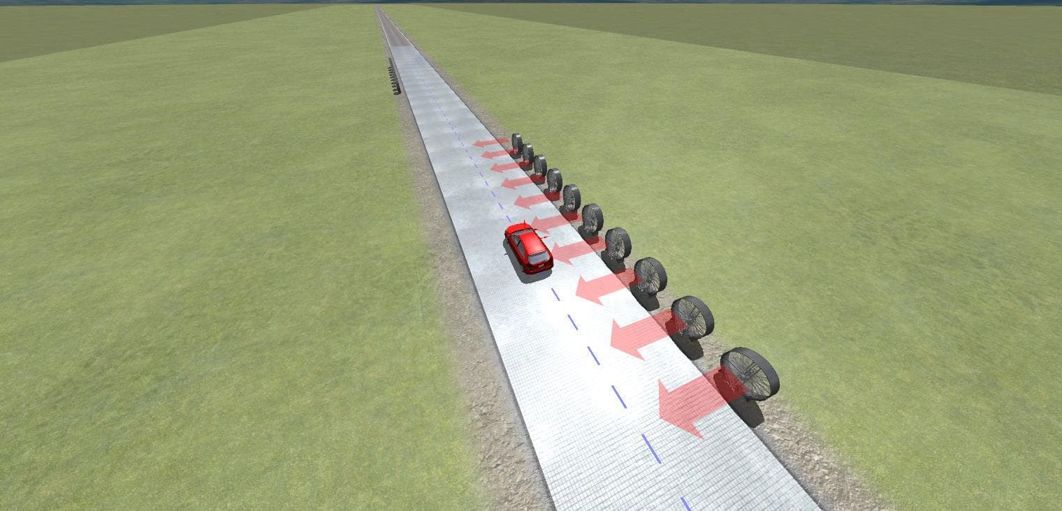 Figure 1: Crosswind Procedure setup