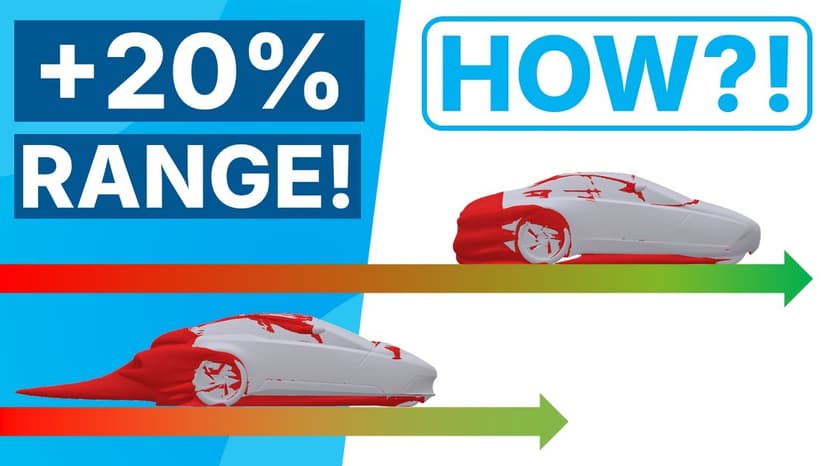 Aerodynamics - The Key to Boosting EV range!