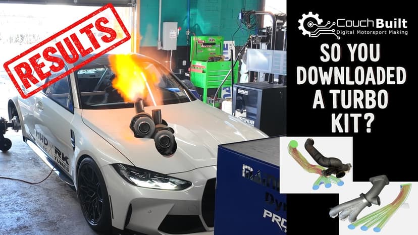 3D printed turbo manifolds! Dyno and CFD results.