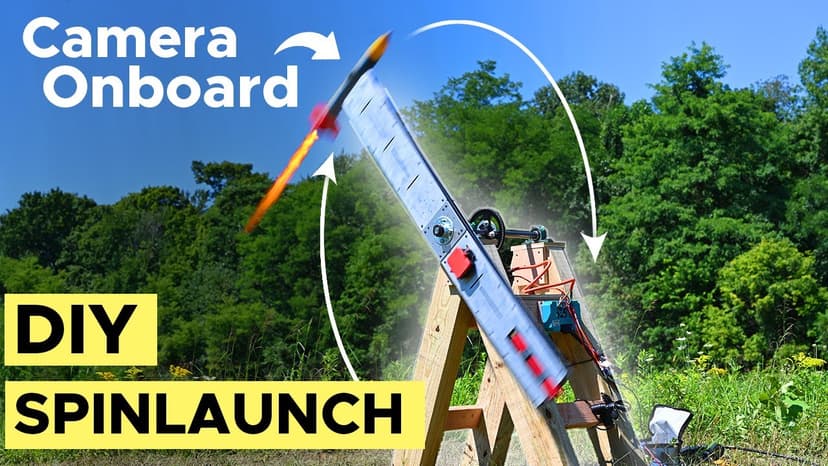 I Put a Rocket on SpinLaunch