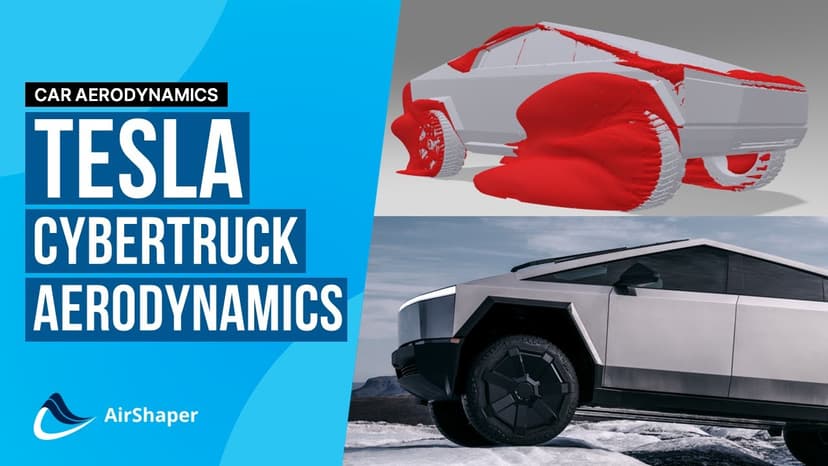 Tesla Cybertruck Aerodynamics - Production version updates