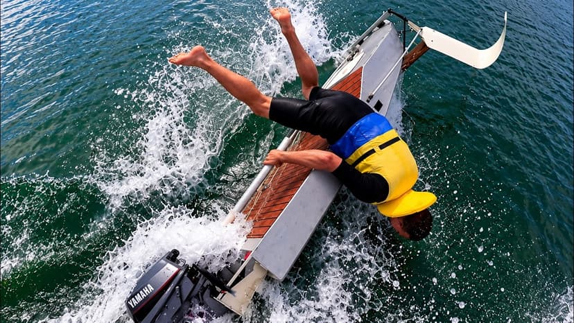 Hydrofoil Skiff! Impossible To Ride?