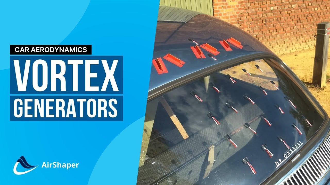 AirShaper - How to improve aerodynamics with Vortex Generators - Video