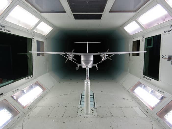 The Cessna SkyCourier under test. CREDIT: www.aerospacetestinginternational.com