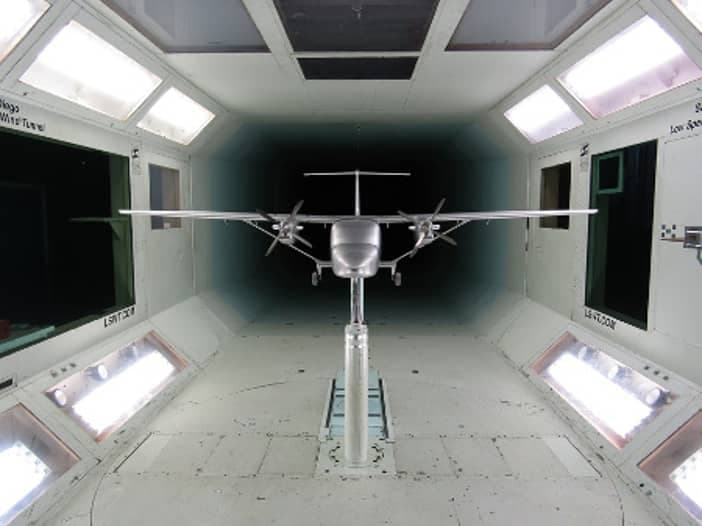 The Cessna SkyCourier under test. CREDIT: www.aerospacetestinginternational.com