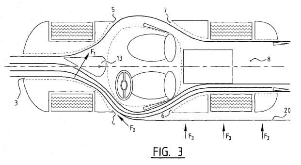 Patented Concept for Lateral Aerodynamic Force Generation