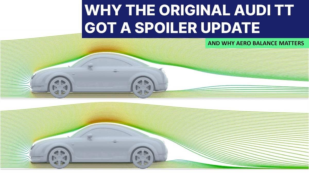 A CFD analysis of the Audi TT spoiler