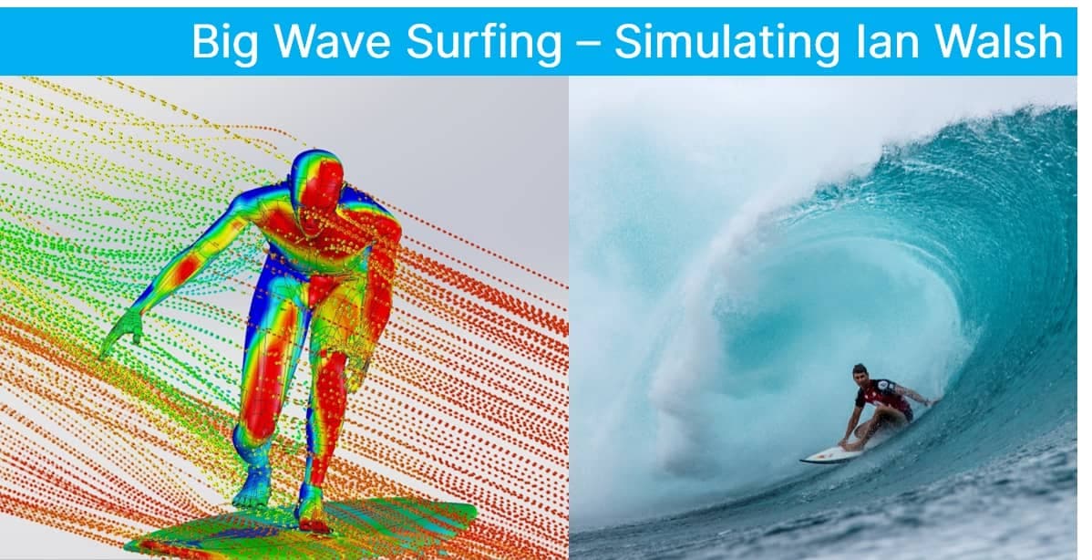 Big Wave Surfing - Simulating Ian Walsh's Ride