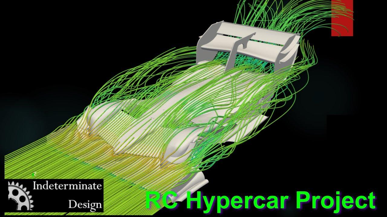RC Hypercar Pt5 - Topside Aerodynamics