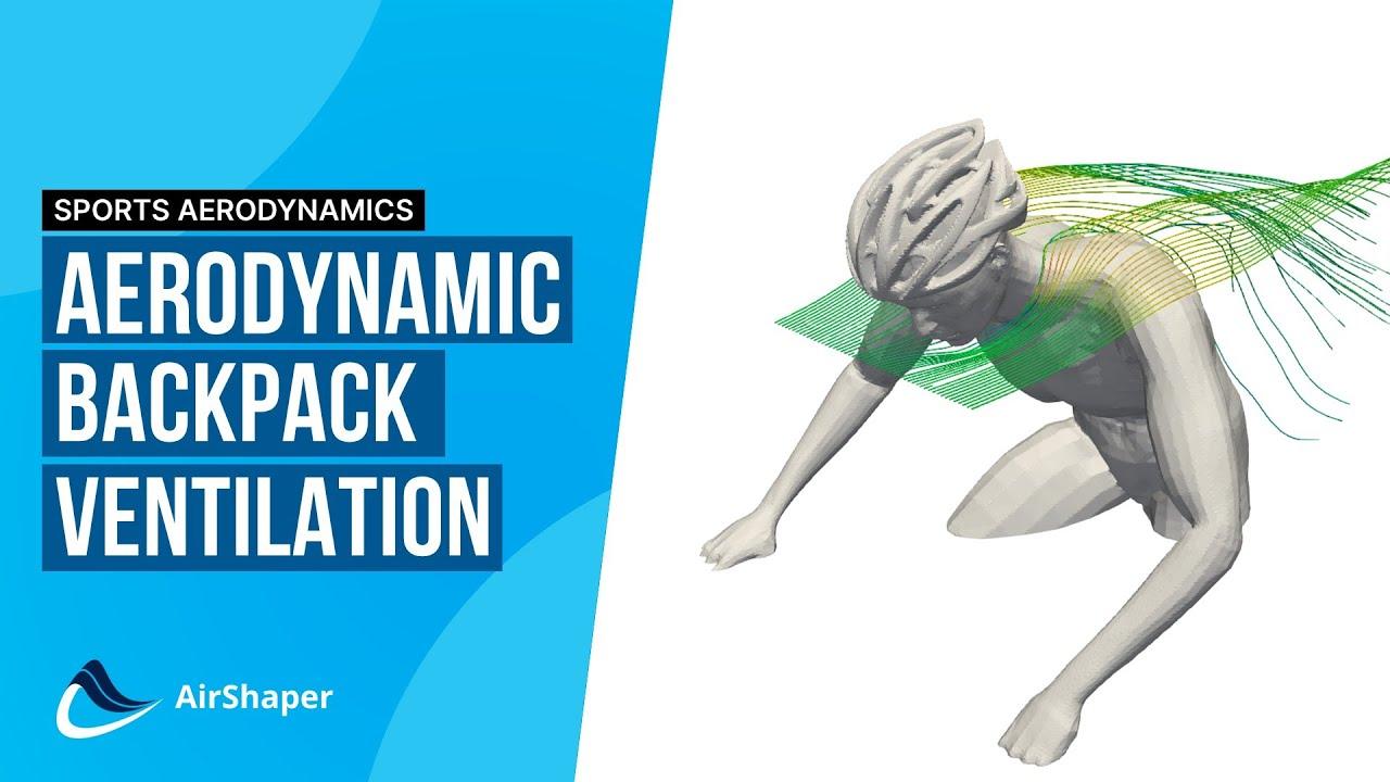Sports Aerodynamics #3 - Aerodynamic backpack ventilation